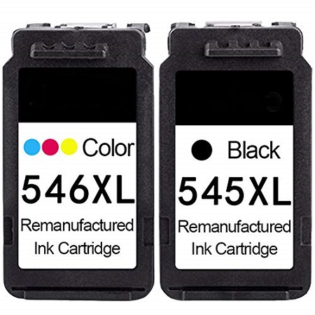 Multipack compatible canon pg-545xl/cl-546xl (noir + couleur - 2 cartouches)