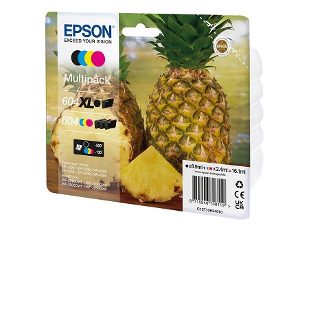 Cartouche pour EPSON 604XL 604 XL Ananas Compatible Multipack x 5